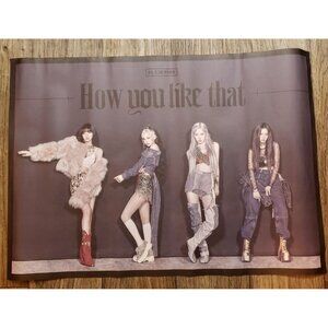 Blackpink KPop How You Like That Official 2 Sided Poster 21"x29"